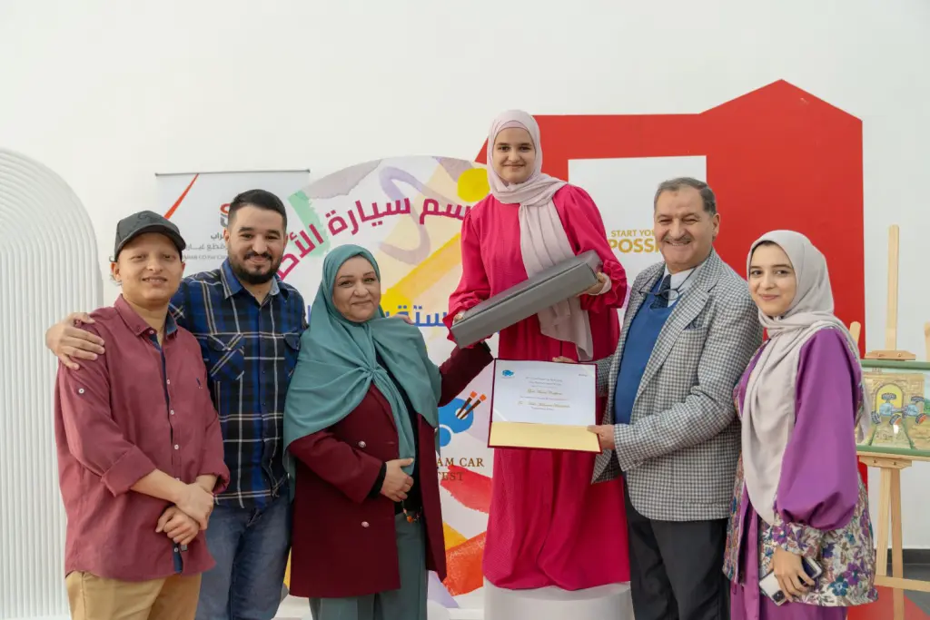 تكريم الفائزين في مسابقة “ارسم سيارة الأحلام” على مستوى ليبيا 23 08 1