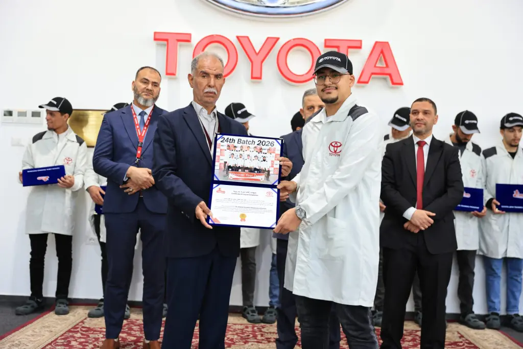 Toyota Libya Celebrates the Graduation of the 24th “Discover Your Talent” Batch 24 09