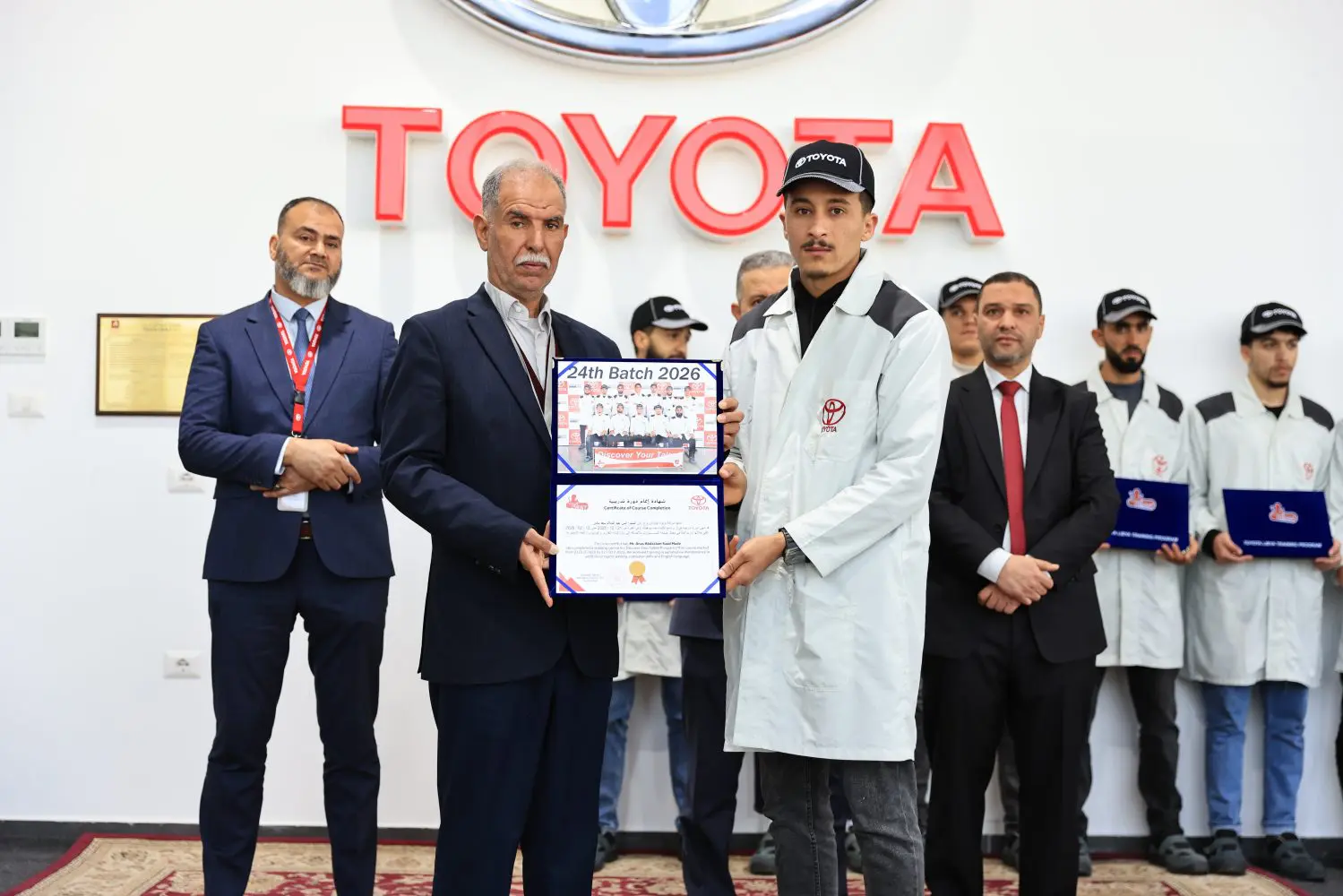 تويوتا ليبيا تحتفي بتخرّج الدفعة الرابعة والعشرين من برنامج "اكتشف موهبتك" 28 13