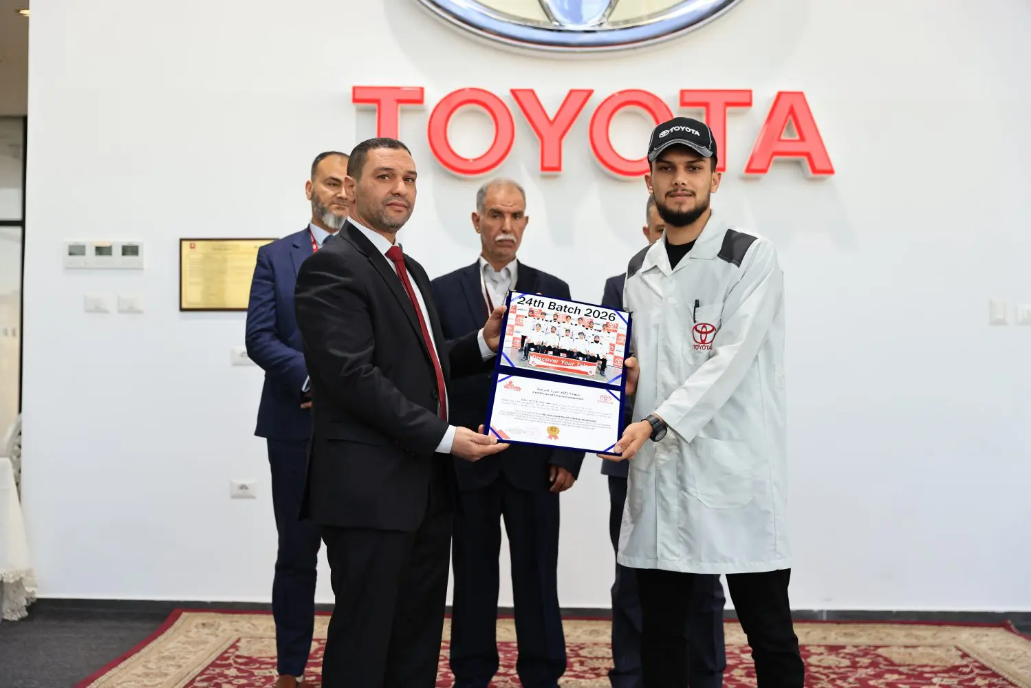 تويوتا ليبيا تحتفي بتخرّج الدفعة الرابعة والعشرين من برنامج "اكتشف موهبتك" 30 15