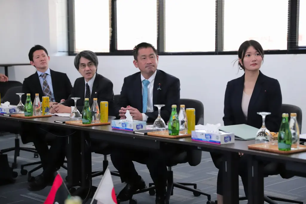 A Delegation from Japan’s Ministry of Foreign Affairs Visits Toyota Libya’s Headquarters in Misrata 17 03 IMG 8654