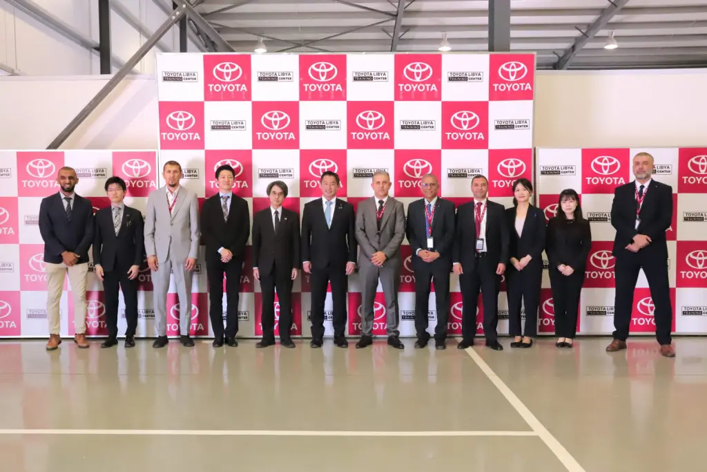 A Delegation from Japan’s Ministry of Foreign Affairs Visits Toyota Libya’s Headquarters in Misrata 24 09 IMG 8848
